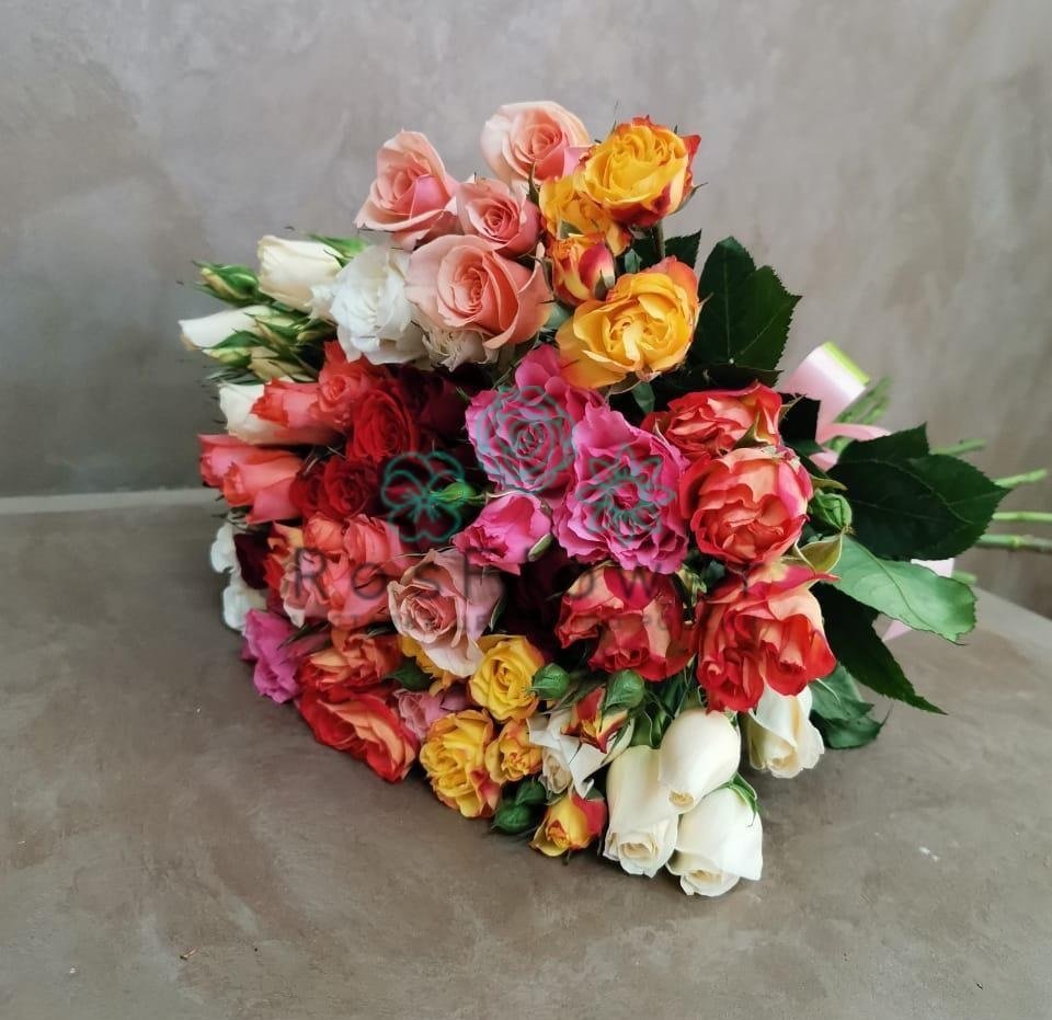 Букет цветов из: Розы в Киргиз-Мияки