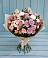 Букет цветов из: Хризантемы, Розы и Альстромерии в Киргиз-Мияки