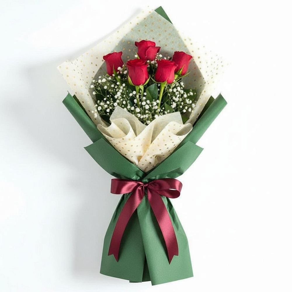 Букет цветов из: Розы в Киргиз-Мияки