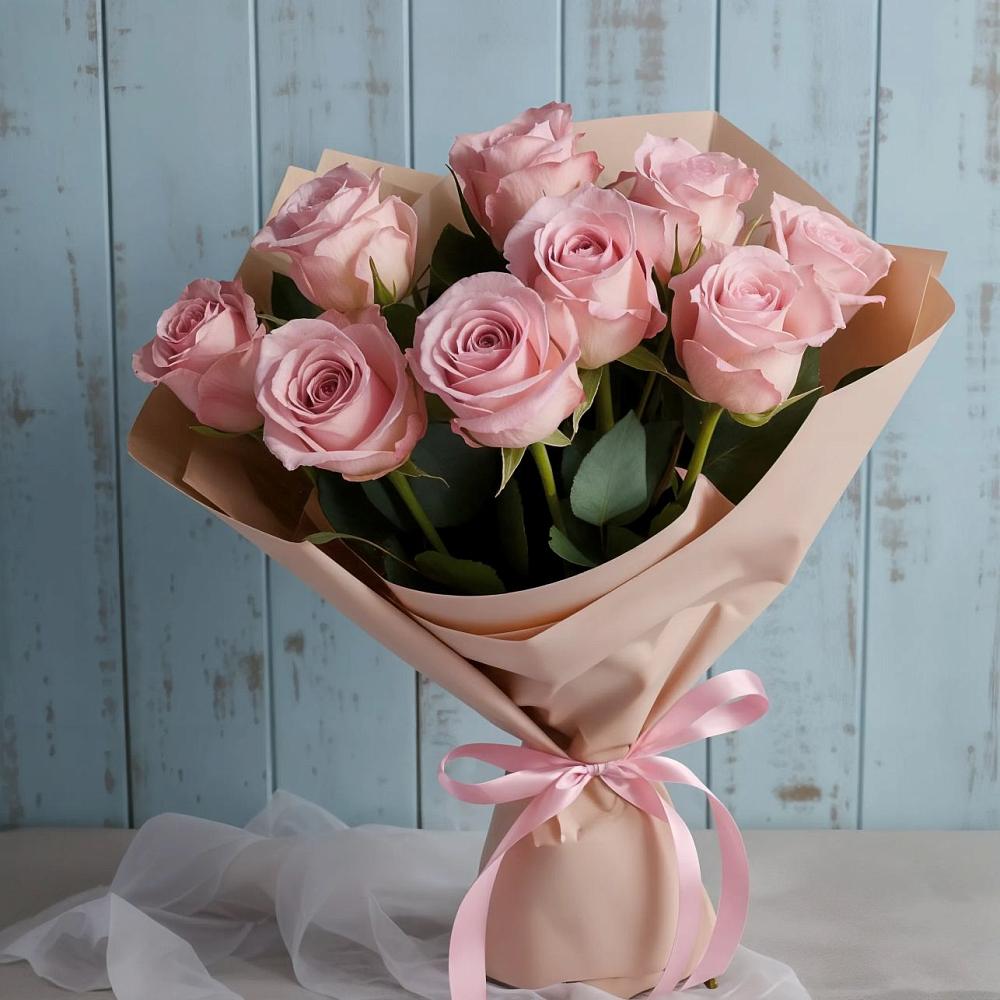 Букет цветов из: Розы в Киргиз-Мияки