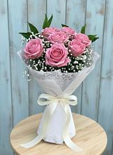Букет цветов из:  Розы в Киргиз-Мияки