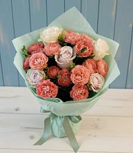 Букет цветов из:  Розы в Киргиз-Мияки