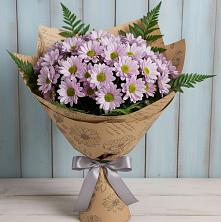 Букет цветов из:  Хризантемы в Киргиз-Мияки