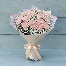 Букет цветов из:  Гвоздики #REPLACE_PRED# Киргиз-Мияки