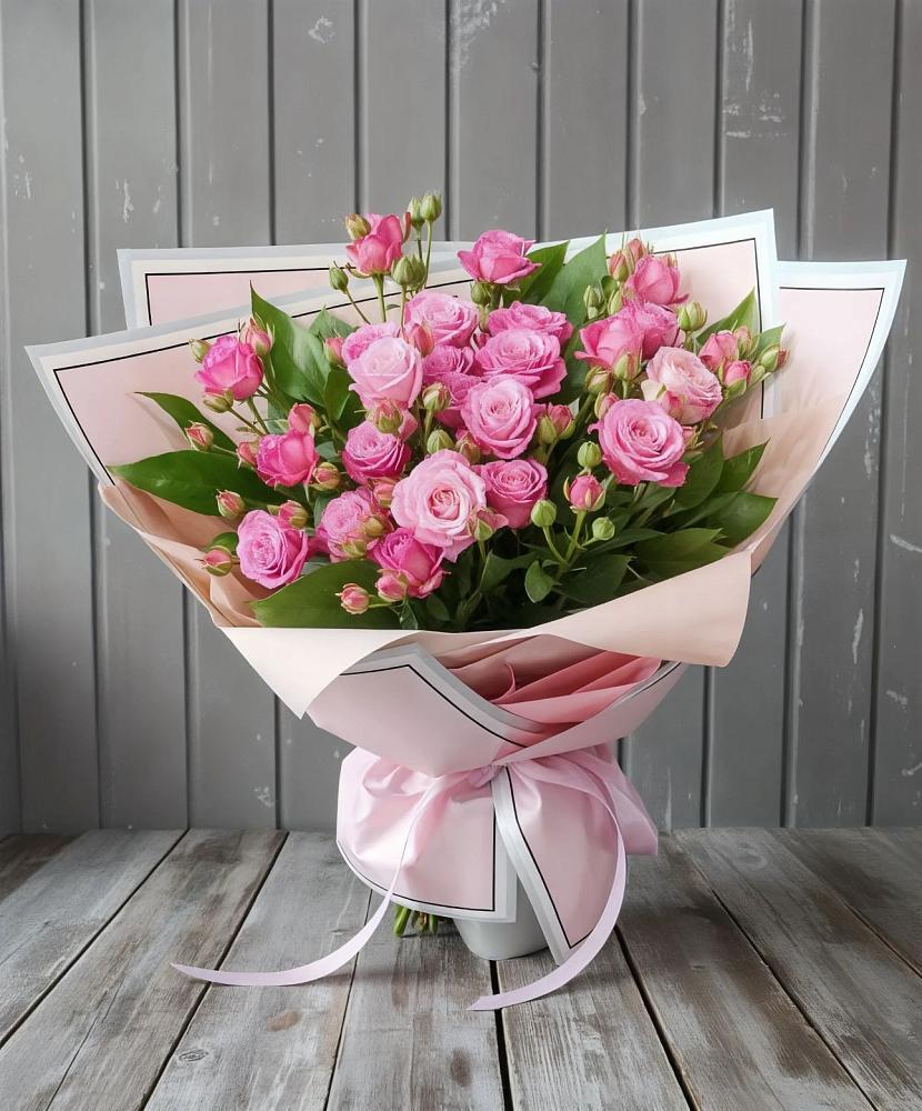 Букет Розовый кустик в Киргиз-Мияки