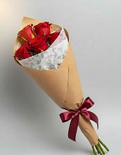 Букет цветов из:  Розы в Киргиз-Мияки
