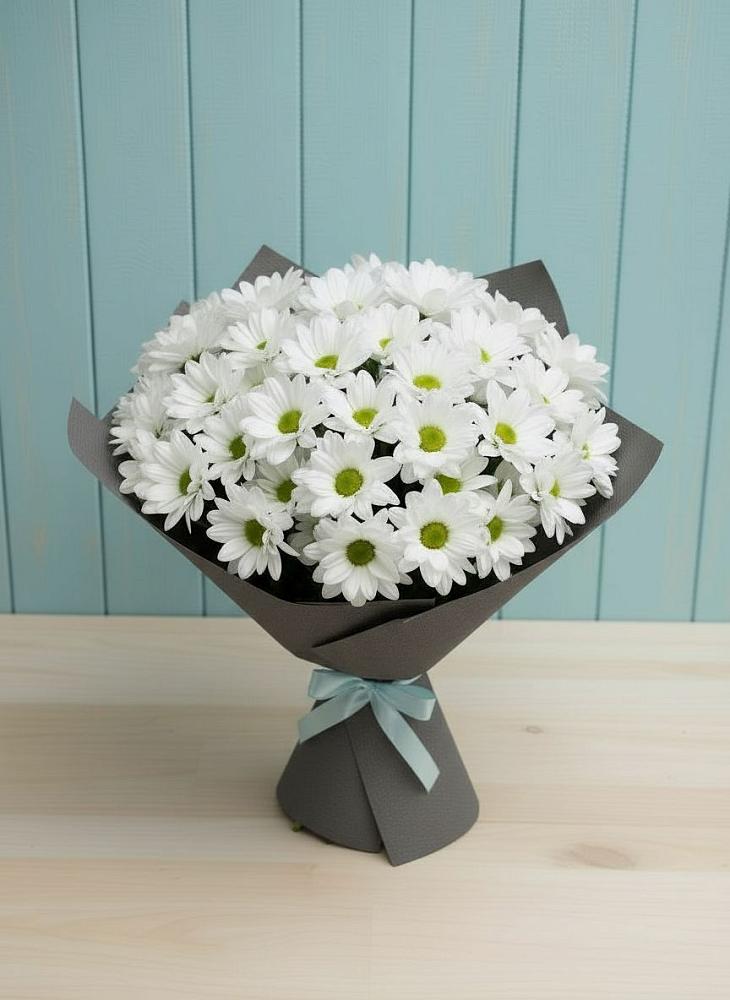 Букет цветов из: Хризантемы в Киргиз-Мияки