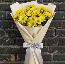 Букет цветов из:  Хризантемы #REPLACE_PRED# Киргиз-Мияки
