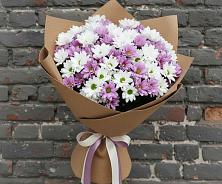 Букет цветов из:  Хризантемы в Киргиз-Мияки