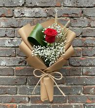 Букет цветов из:  Розы в Киргиз-Мияки