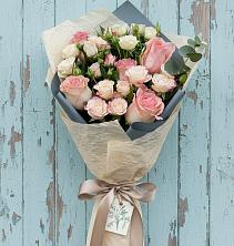 Букет цветов из:  Розы в Киргиз-Мияки