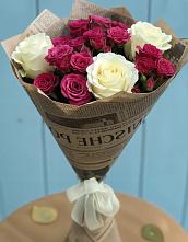 Букет цветов из:  Розы в Киргиз-Мияки