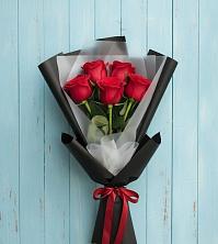 Букет цветов из:  Розы в Киргиз-Мияки