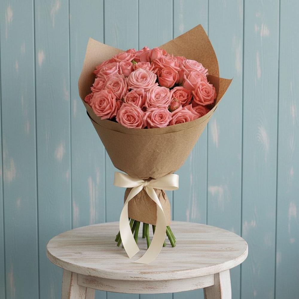 Букет цветов из: Розы в Киргиз-Мияки