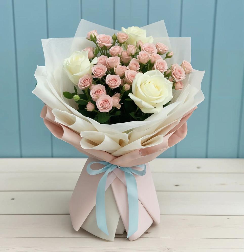 Букет цветов из: Розы в Киргиз-Мияки