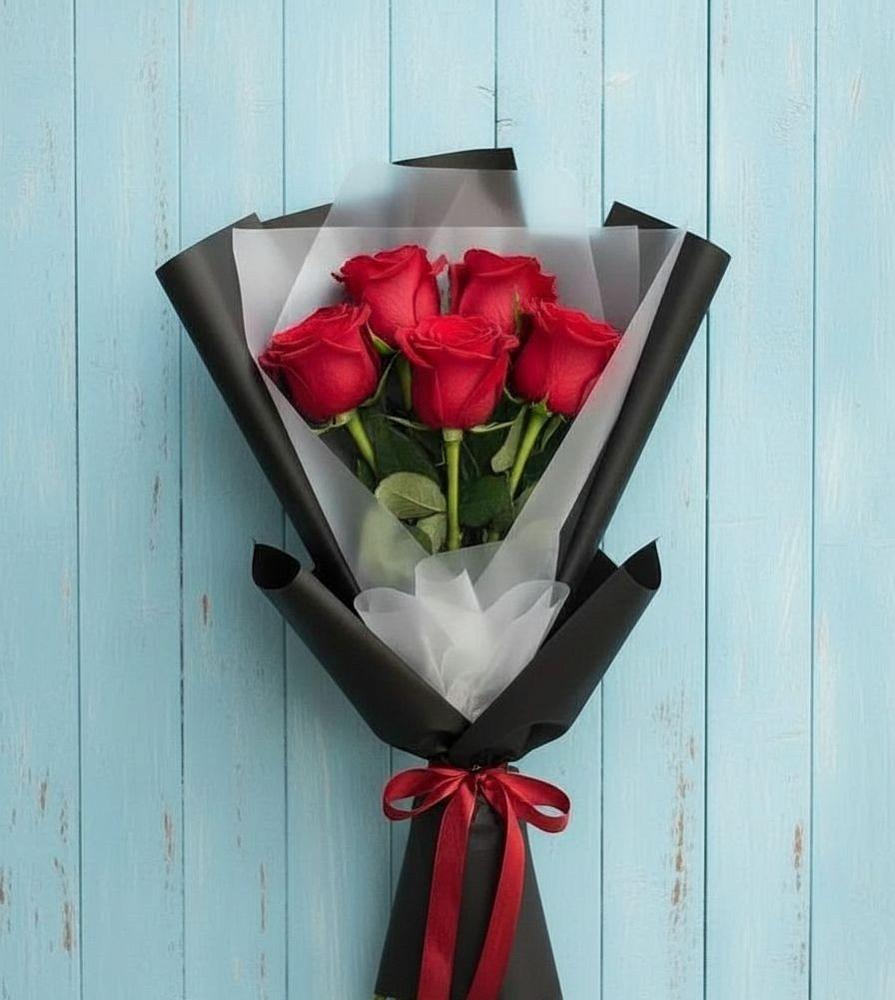 Букет цветов из: Розы в Киргиз-Мияки